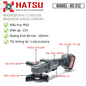 * HATSU CAM KẾT:
+ Sản phẩm mới chưa qua sử dụng, chất liệu và kiểu dáng của sản phẩm giống 100% hình ảnh và mô tả.

+ Bảo hành chính hãng HATSU 12 tháng với sản phẩm, hỗ trợ đổi trả miễn phí trong 7 ngày
(theo chính sách của Shopee). Sản phẩm luôn được gửi kèm phiếu bảo hành.

+ Chất lượng sản phẩm được kiểm định kĩ lưỡng trước khi gửi cho Quý khách.

+ Tư vấn hỗ trợ 24/24 giải đáp mọi thắc mắc.